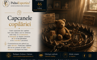 Capcanele copilăriei – ilustrație simbolică reprezentând experiențele timpurii și impactul lor asupra dezvoltării psihologice.